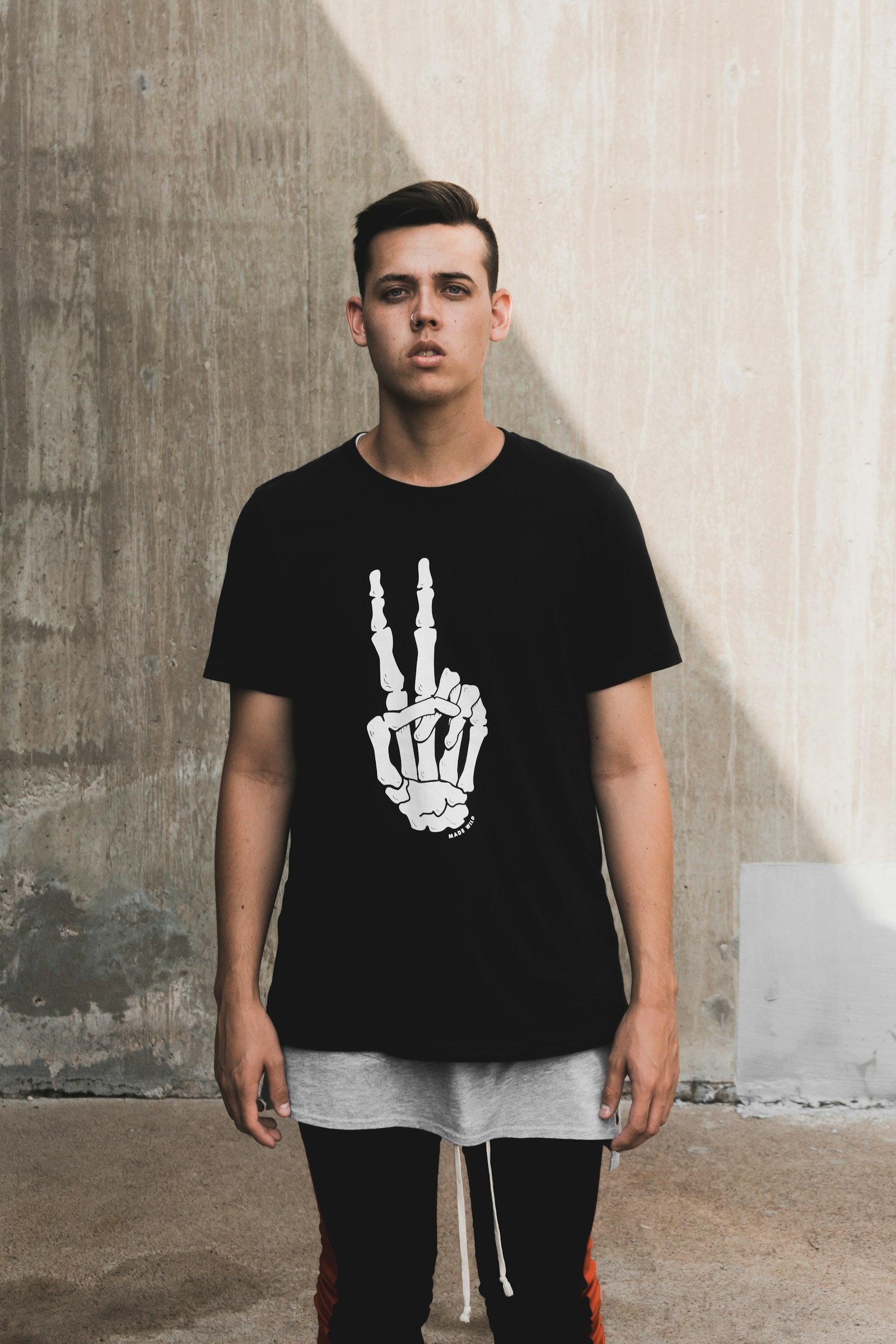 Bedruckte Textilien und Merchandise
